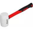Киянка резиновая, 225 г, белая резина, фибергласовая рукоятка Matrix
