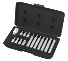Набор бит Torx , хвостовик-шестигранник, 10 мм, CrV, 15 предметов Stels