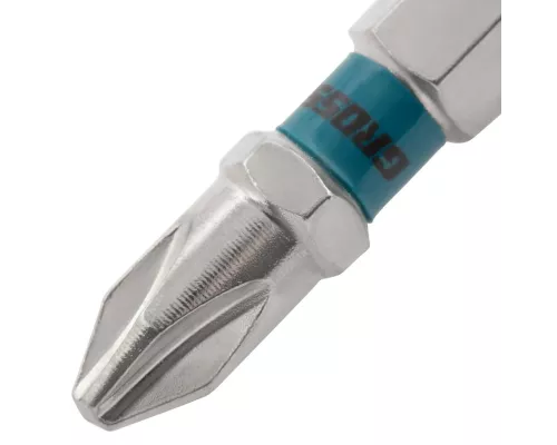 Бита РН2 х 50, сталь S2, 2 шт. Gross Бита РН2 х 50, сталь S2, 2 шт. Gross