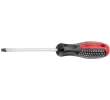 Отвертка Fusion, SL6 х 200 мм, CrV, трехкомпонентная рукоятка "Anti slip" Matrix