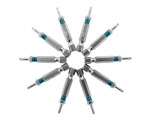 Бита Torx 8 х 50, сталь S2, 10 шт. Gross Бита Torx 8 х 50, сталь S2, 10 шт. Gross