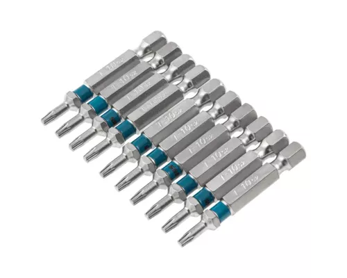 Бита Torx 10 х 50, сталь S2, 10 шт. Gross Бита Torx 10 х 50, сталь S2, 10 шт. Gross