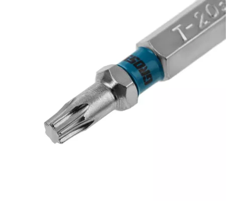 Бита Torx 20 х 50, сталь S2, 10 шт. Gross Бита Torx 20 х 50, сталь S2, 10 шт. Gross