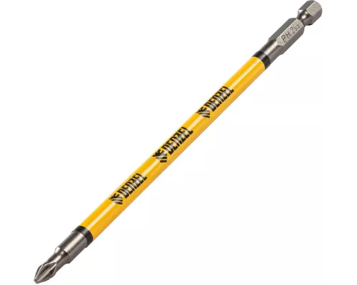 Бита PH2х150, сталь S2, цилиндр., 5шт. Е 6,3 Denzel Бита PH2х150, сталь S2, цилиндр., 5шт. Е 6,3 Denzel