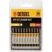 Бита TX 10х50, сталь S2, шестигранный профиль, 10 шт. Е 6,3 Denzel