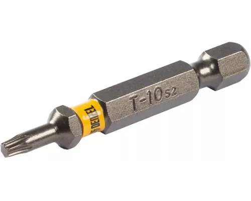Бита TX 10х50, сталь S2, шестигранный профиль, 10 шт. Е 6,3 Denzel