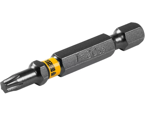 Бита TX 20х50, сталь S2, шестигранный профиль, 10 шт. Е 6,3 Denzel