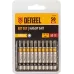 Бита TX 25х50, сталь S2, шестигранный профиль, 10 шт. Е 6,3 Denzel