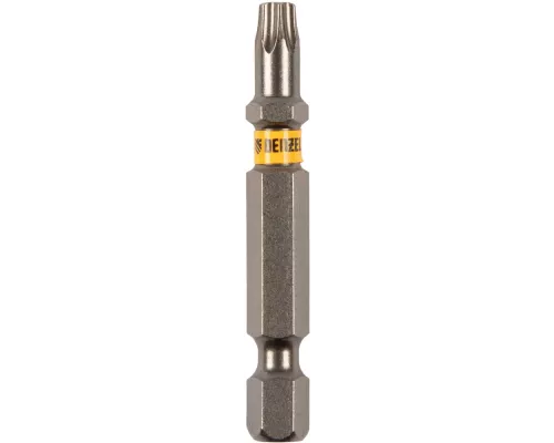 Бита TX 25х50, сталь S2, шестигранный профиль, 10 шт. Е 6,3 Denzel