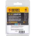 Бита двухсторонняя, PH2-PH1 х 45 мм, сталь S2, 10 шт. Denzel