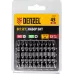 Бита двухсторонняя, PH2-PZ2 х 45 мм, сталь S2, 10 шт. Denzel