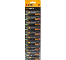 Бита PZ2х50, сталь S2, 10 шт., круглый профиль, отрывная упаковка, , Е 6,3 Denzel