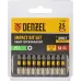 Бита IMPACT, PZ1x25 мм, лазерная обработка шлица, сталь S2, 10 шт., Е 6,3 Denzel