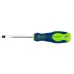 Отвертка, SL5 х 75 мм, CrV, двухкомпонентная рукоятка Сибртех