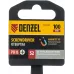 Отвертка, PH0х100 мм, S2, 3к рукоятка Denzel