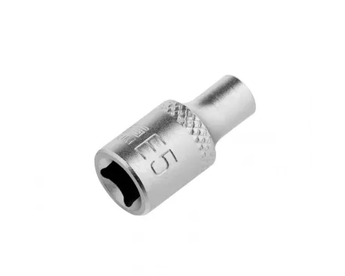 Головка торцевая 1/4, Е5, CrV Stels Головка торцевая 1/4, Е5, CrV Stels