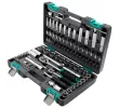 Набор инструментов, 1/2, 1/4, CrV, пластиковый кейс, 94 предмета Stels