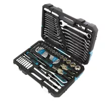 Набор инструментов, 1/4", 1/2", CrV, 120 зубьев, 78 предметов Gross