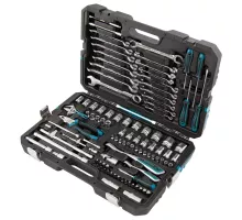 Набор инструментов, 1/4", 1/2", CrV, 120 зубьев, 101 предмет Gross