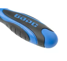 Набор напильников 200 мм, 3 шт, двухкомпонентная рукоятка Барс