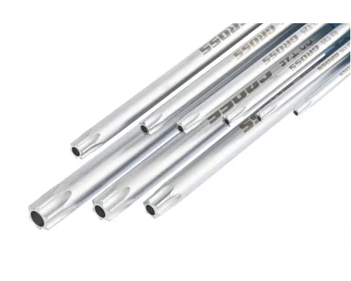 Набор ключей имбусовых Torx -TT, 9 шт: T10-T50, экстра-длинные, S2, сатинированные Gross Набор ключей имбусовых Torx -TT, 9 шт: T10-T50, экстра-длинные, S2, сатинированные Gross