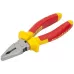 Плоскогубцы комбинированные, Insulated, 160 мм, двухкомпонентные рукоятки Matrix Professional