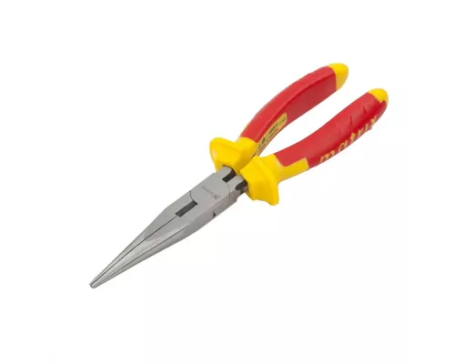 Длинногубцы прямые Insulated, 200 мм, двухкомпонентные рукоятки Matrix Professional Длинногубцы прямые Insulated, 200 мм, двухкомпонентные рукоятки Matrix Professional