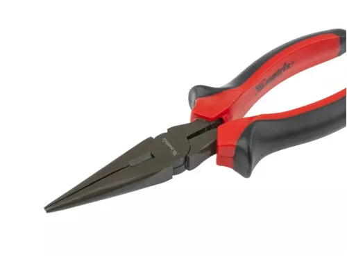 Длинногубцы прямые Black Nickel, 160 мм, двухкомпонентные рукоятки Matrix Длинногубцы прямые Black Nickel, 160 мм, двухкомпонентные рукоятки Matrix