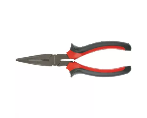 Длинногубцы прямые Black Nickel, 180 мм, двухкомпонентные рукоятки Matrix