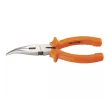 Длинногубцы изогнутые Classic, 160 мм, шлифованные, пластмассовые рукоятки Sparta