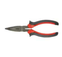Длинногубцы изогнутые Black Nickel, 160 мм, двухкомпонентные рукоятки Matrix
