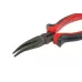 Длинногубцы изогнутые Black Nickel, 160 мм, двухкомпонентные рукоятки Matrix
