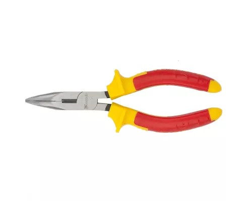 Длинногубцы изогнутые Insulated, 160 мм, двухкомпонентные рукоятки Matrix Professional