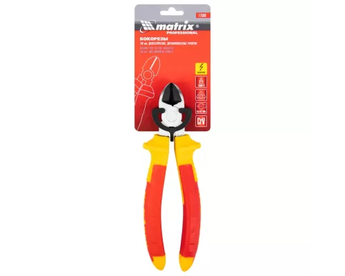 Бокорезы Insulated, 180 мм, двухкомпонентные рукоятки Matrix Professional