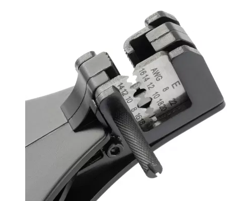 Щипцы для зачистки электропроводов 0.5, 1.0, 1.5, 2.5, 4.0, 8.0 мм/кв (8-22AWG), лезвие SK5 Gross Щипцы для зачистки электропроводов 0.5, 1.0, 1.5, 2.5, 4.0, 8.0 мм/кв (8-22AWG), лезвие SK5 Gross