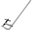Струбцина F-образная, 80x400мм, кованая // Denzel