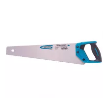 Ножовка по дереву "Piranha", 450 мм, 11-12 TPI, зуб-3D, каленый зуб, двухкомпонентная рукоятка Gross