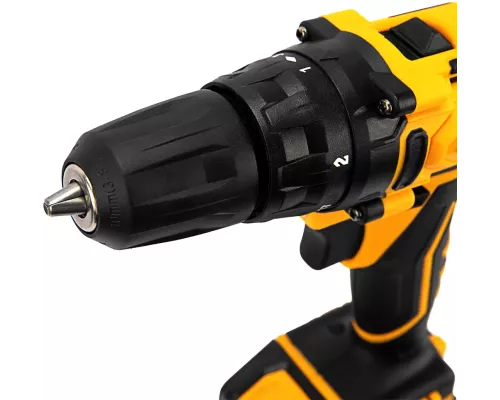 Дрель-шуруповерт аккумуляторная CDL-12-02BM, Li-Ion, 12 В, 2 акк.// Denzel