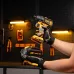 Винтоверт ударный аккумуляторный бесщет CID-IB-200-0, 18В Li-Ion Denzel