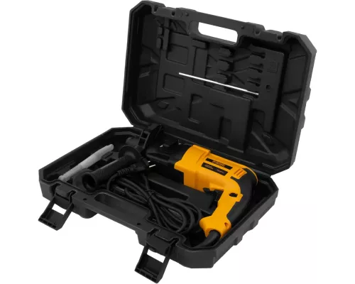Перфоратор электрический RHH-600-22, SDS-plus, 600 Вт, 2,5 Дж, 2 реж.// Denzel Перфоратор электрический RHH-600-22, SDS-plus, 600 Вт, 2,5 Дж, 2 реж.// Denzel