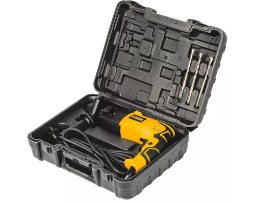 Перфоратор электрический RH-750-24, SDS-plus, 750 Вт, 2.5 Дж, 3 режима Denzel Перфоратор электрический RH-750-24, SDS-plus, 750 Вт, 2.5 Дж, 3 режима Denzel