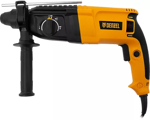 Перфоратор электрический RHH-800-26, SDS-plus, 800 Вт, 3 Дж, 3 плюс 1 реж.// Denzel Перфоратор электрический RHH-800-26, SDS-plus, 800 Вт, 3 Дж, 3 плюс 1 реж.// Denzel