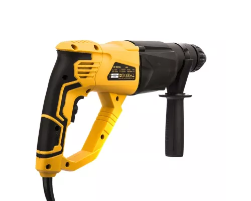 Перфоратор электрический RH-1050-26, SDS-plus, 1050 Вт, 3.2 Дж, 3 плюс 1 режим Denzel