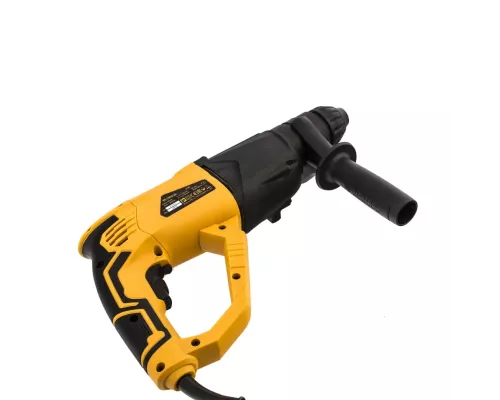 Перфоратор электрический RH-1050-26, SDS-plus, 1050 Вт, 3.2 Дж, 3 плюс 1 режим Denzel