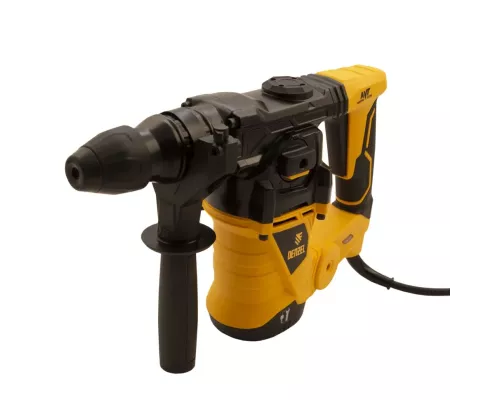 Перфоратор электрический RHV-1250-30, SDS-plus, 1250 Вт, 5 Дж, 3 плюс 1 режим Denzel Перфоратор электрический RHV-1250-30, SDS-plus, 1250 Вт, 5 Дж, 3 плюс 1 режим Denzel