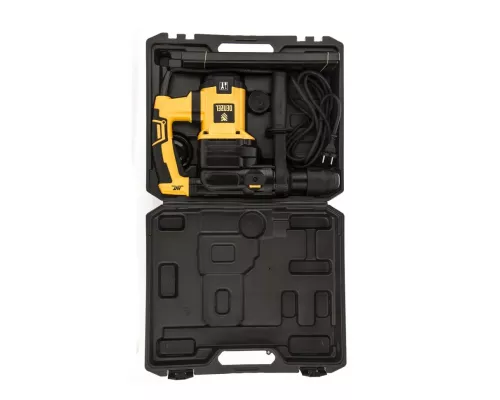 Перфоратор электрический RHV-1050-38-max, SDS-max, 1050 Вт, 10 Дж, 2 плюс 1 режим Denzel Перфоратор электрический RHV-1050-38-max, SDS-max, 1050 Вт, 10 Дж, 2 плюс 1 режим Denzel