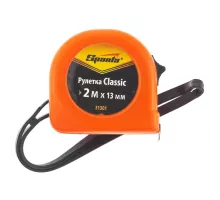 Рулетка Classic,2 м х 13 мм,пластиковый корпус Sparta