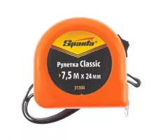Рулетка Classic,7,5 м х 24 мм,пластиковый корпус Sparta