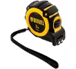 Рулетка 3м х 16мм, автоматич. фиксац., нейлон. покрытие, магнит. зацеп, двухстор. разметка// Denzel
