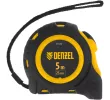 Рулетка 5м х 25мм, обрезиненный корпус, автоматическая фиксация Denzel